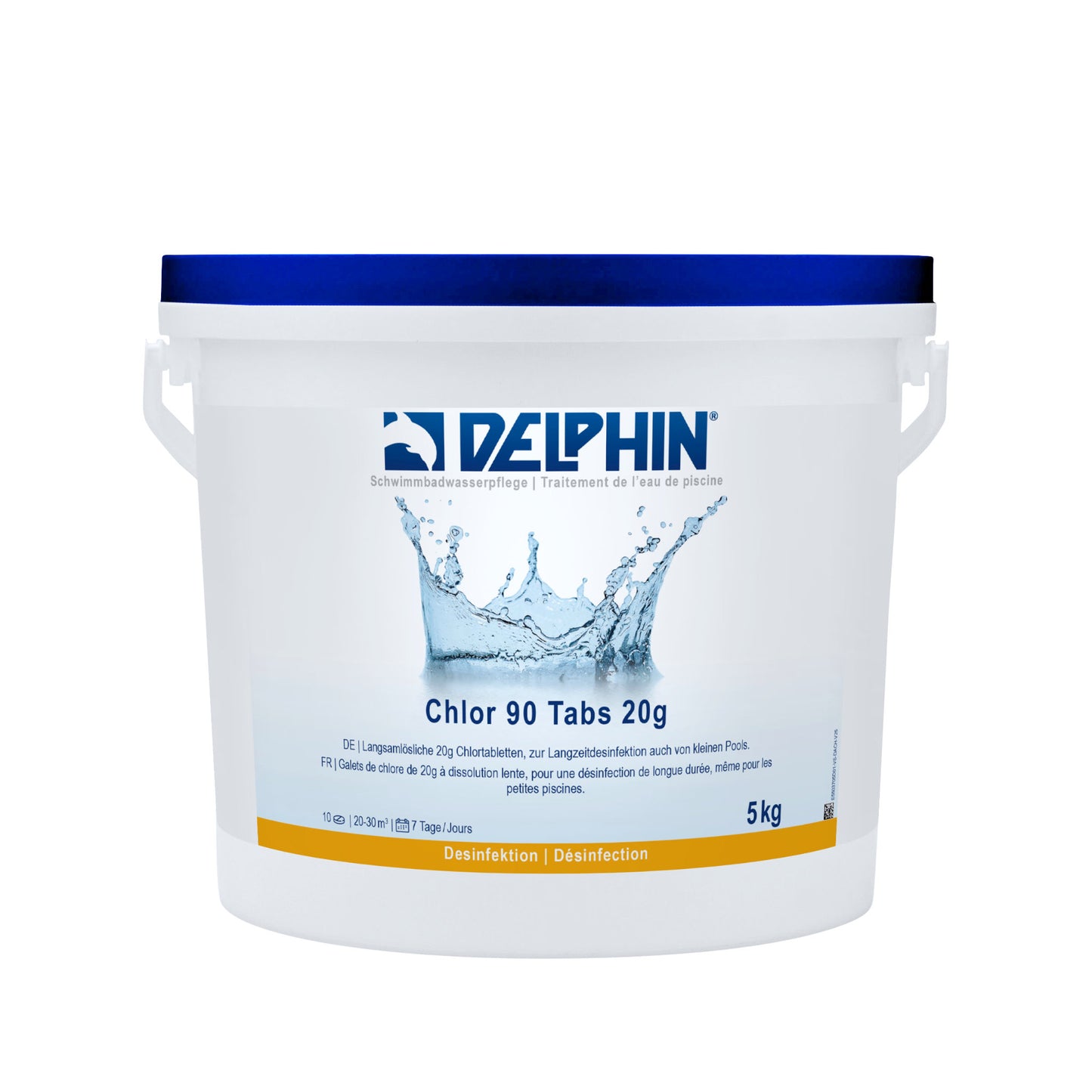 DELPHIN Chlor 90 Tabs 20g – langsamlöslich