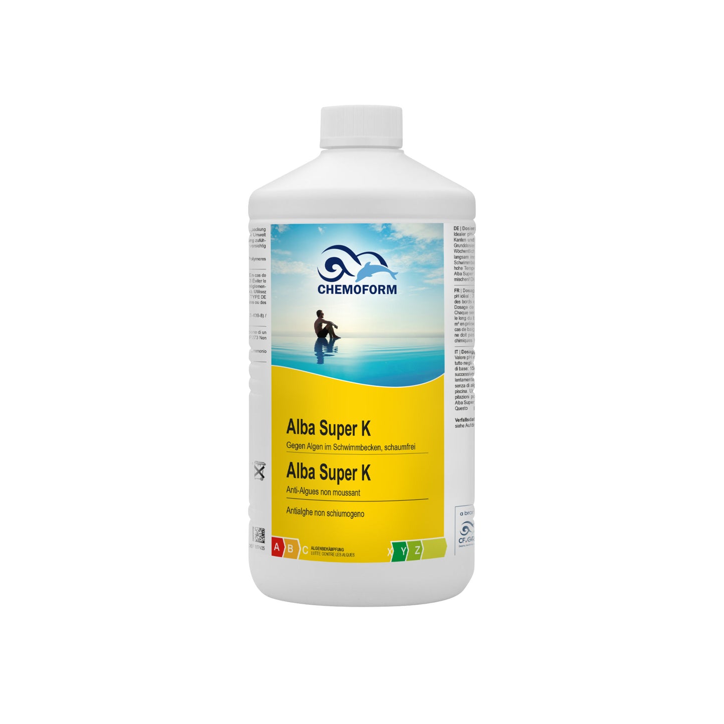 CHEMOFORM Alba Super K – schaumfreies Algizid zur Algen-Prophylaxe: 1l | 3l