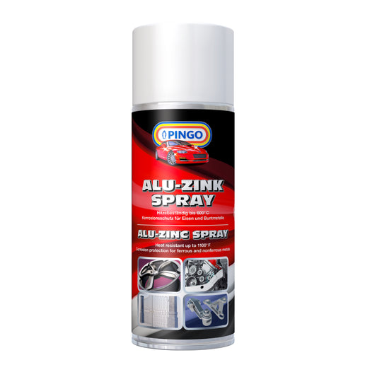 PINGO Alu-Zink-Spray: Hitzebeständiger Profi-Korrosionsschutz für Metall