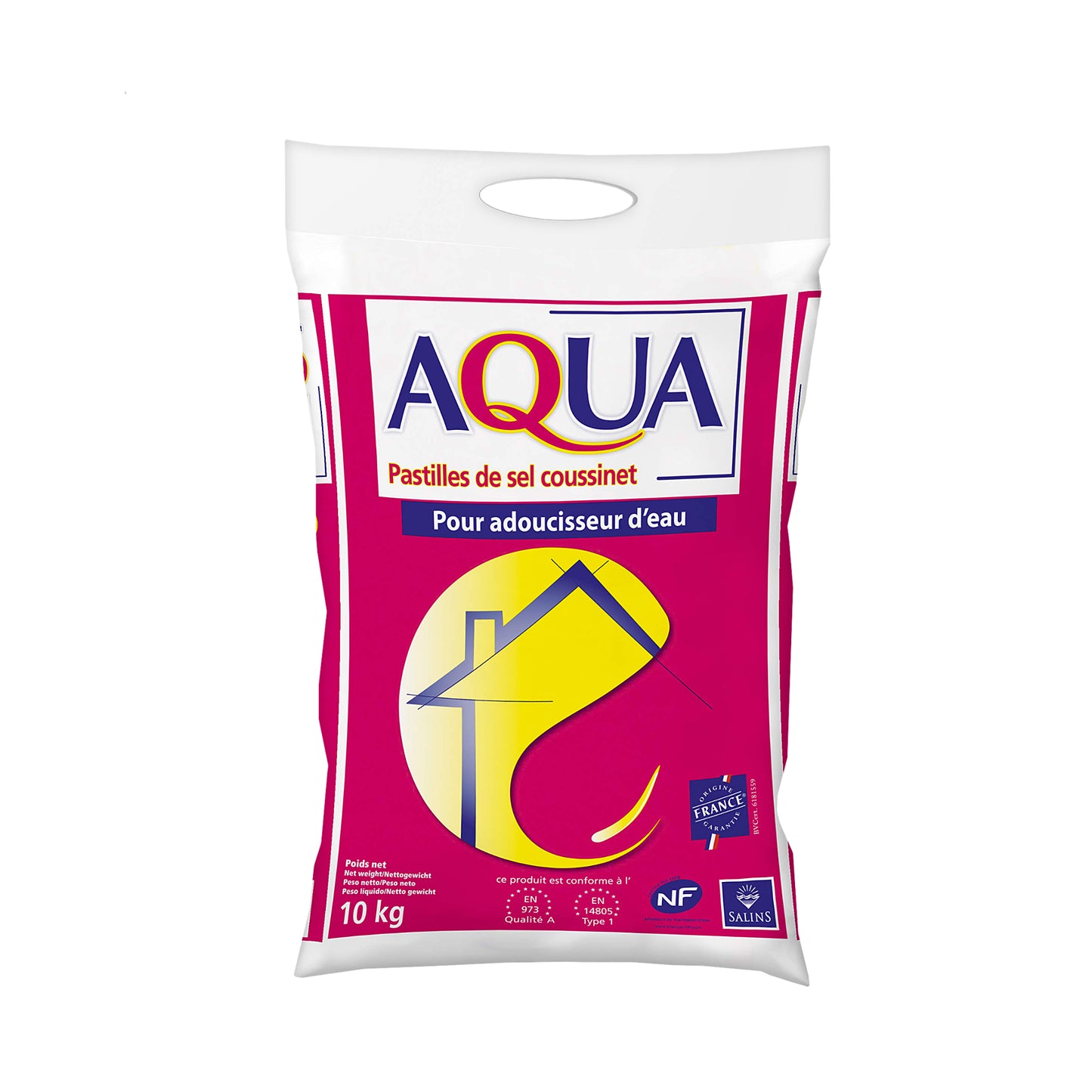 Aqua Nature Regeneriersalz Pastillen: handlicher 10kg Sack | Palette