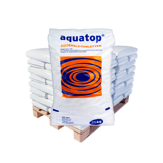 Aquatop Siedesalztabletten: 25kg Sack | Palette