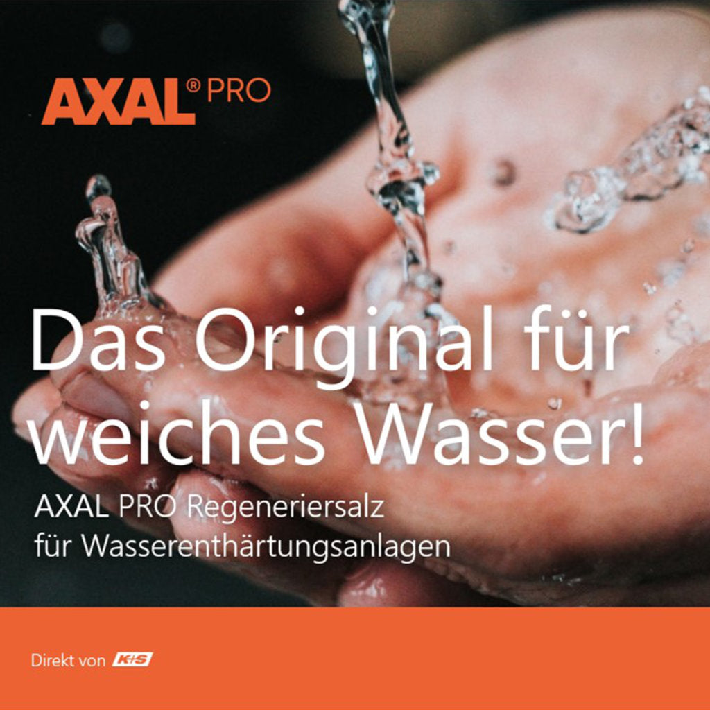AXAL PRO Regeneriersalz Tabletten: 25kg Sack | Palette