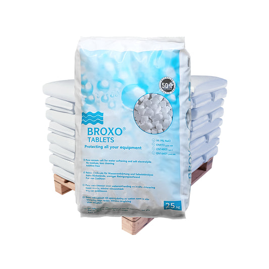 BROXO Regeneriersalz Tabletten: 25kg Sack | Palette