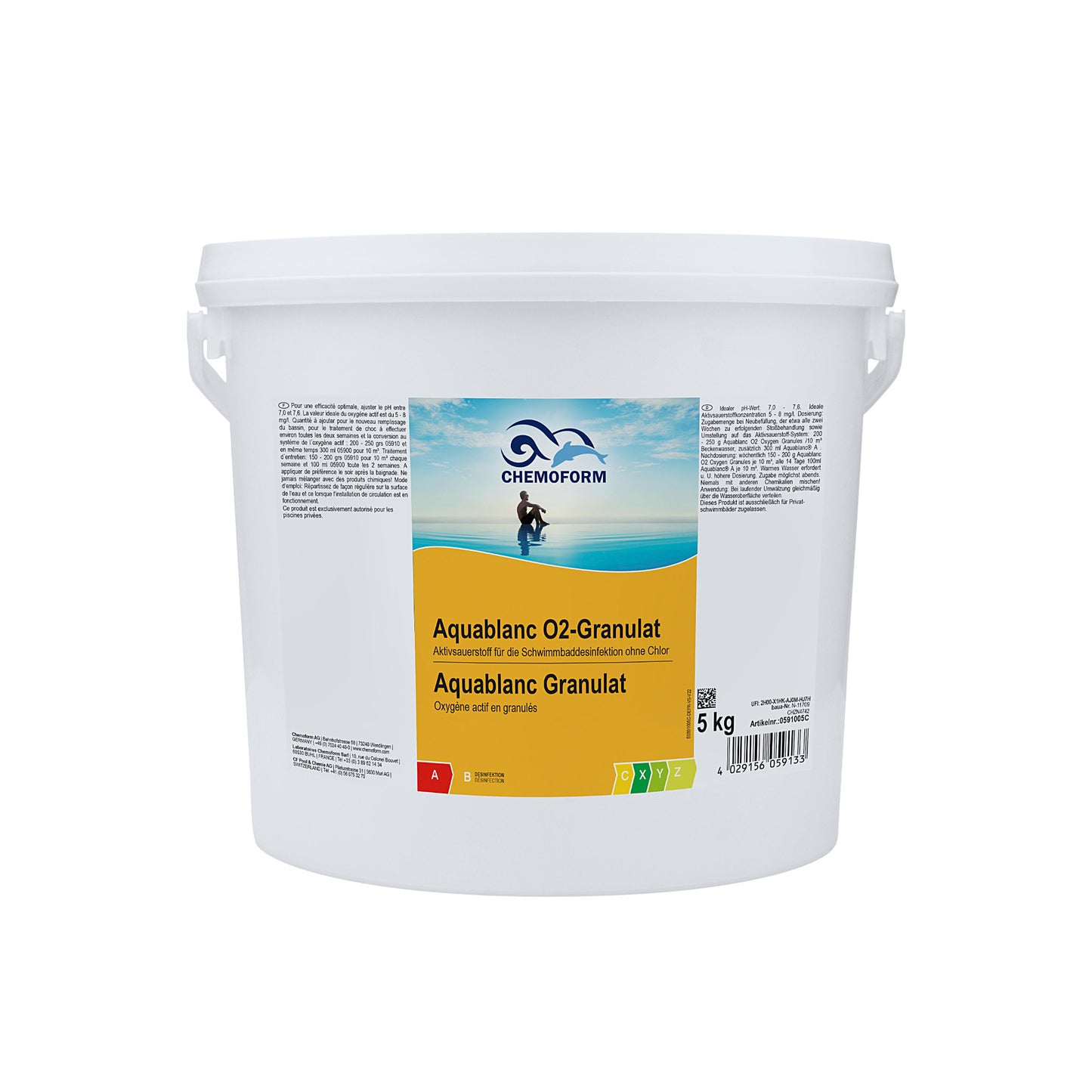 CHEMOFORM Aquablanc O2 Granulat – Desinfektion ohne Chlor