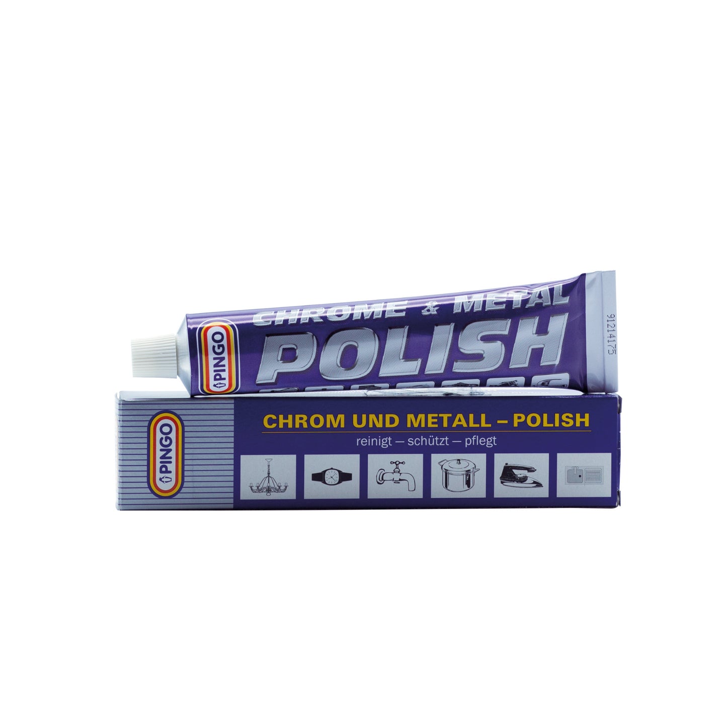 PINGO Chrom- und Metall-Polish: Effektive Polierpaste für strahlende Ergebnisse
