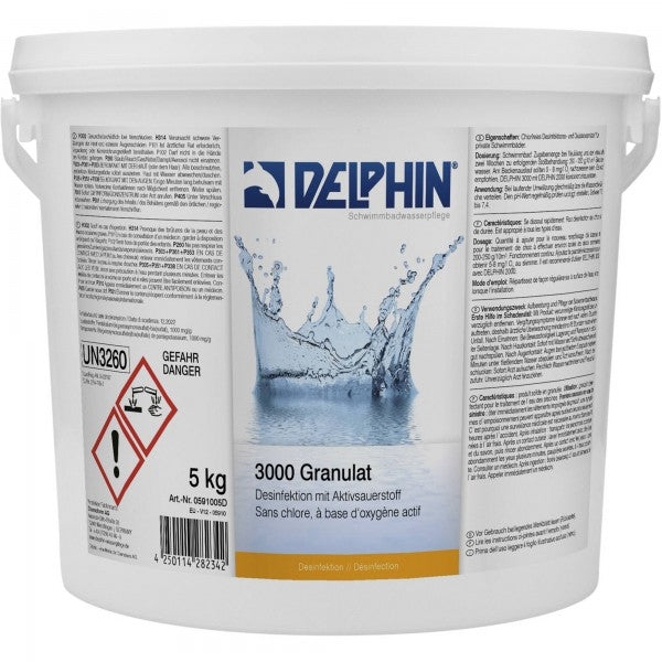 DELPHIN® 3000: Aktivsauerstoff - Granulat - 5kg