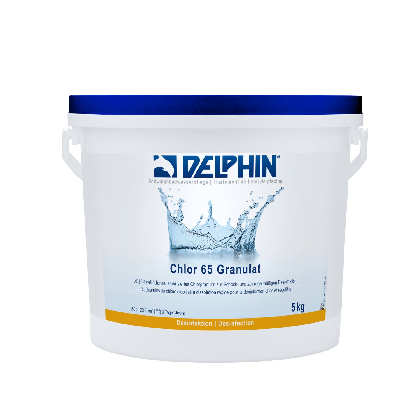 DELPHIN Chlor 65 Granulat – schnelllöslich: 1kg | 5kg