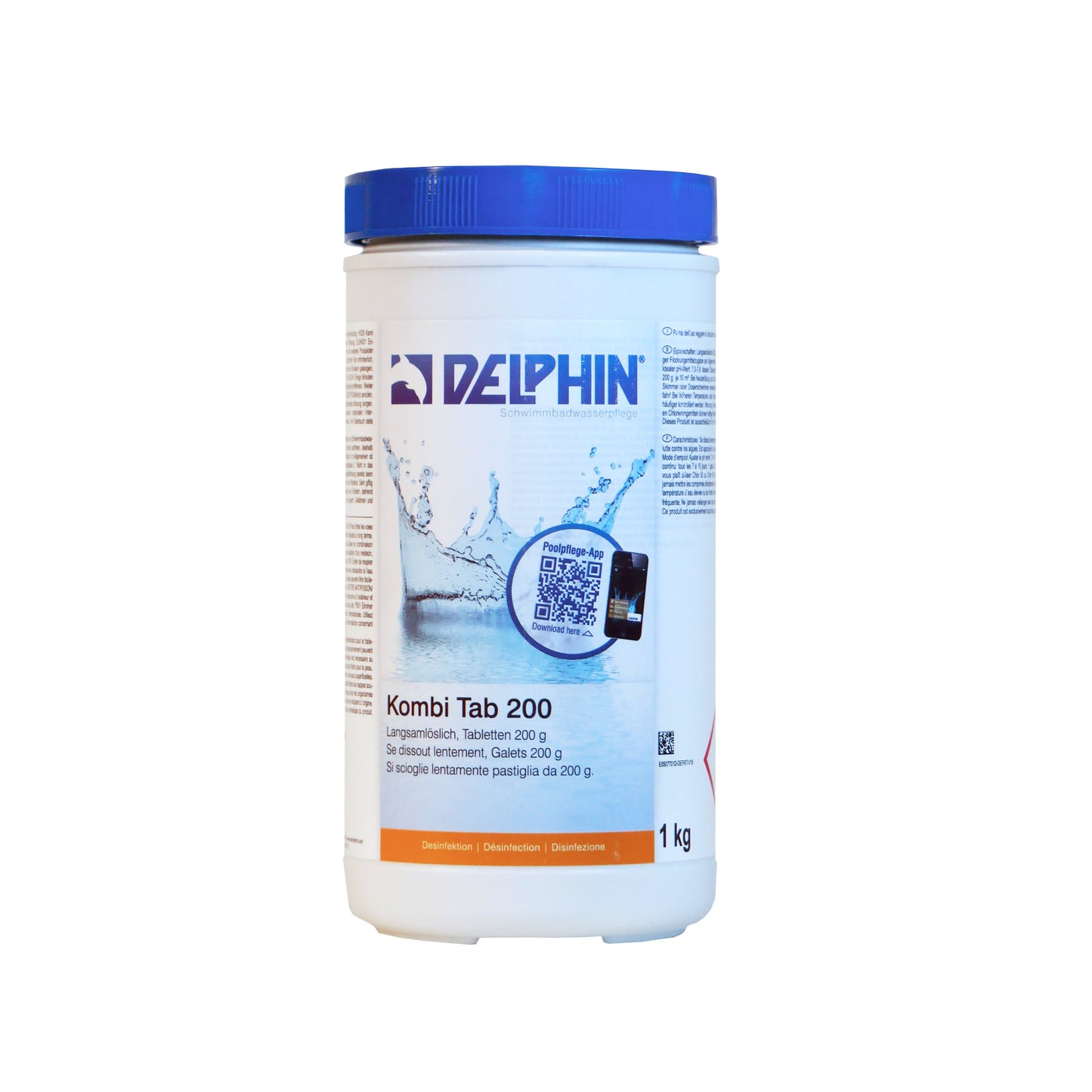 DELPHIN Kombi Tab - 200g Tabletten - langsamlöslich