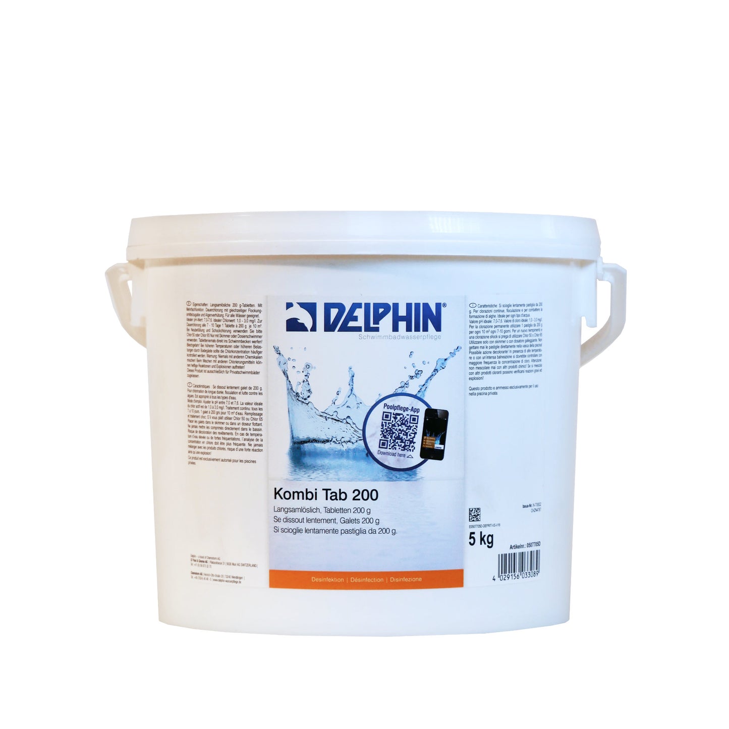 DELPHIN Kombi Tab - 200g Tabletten - langsamlöslich