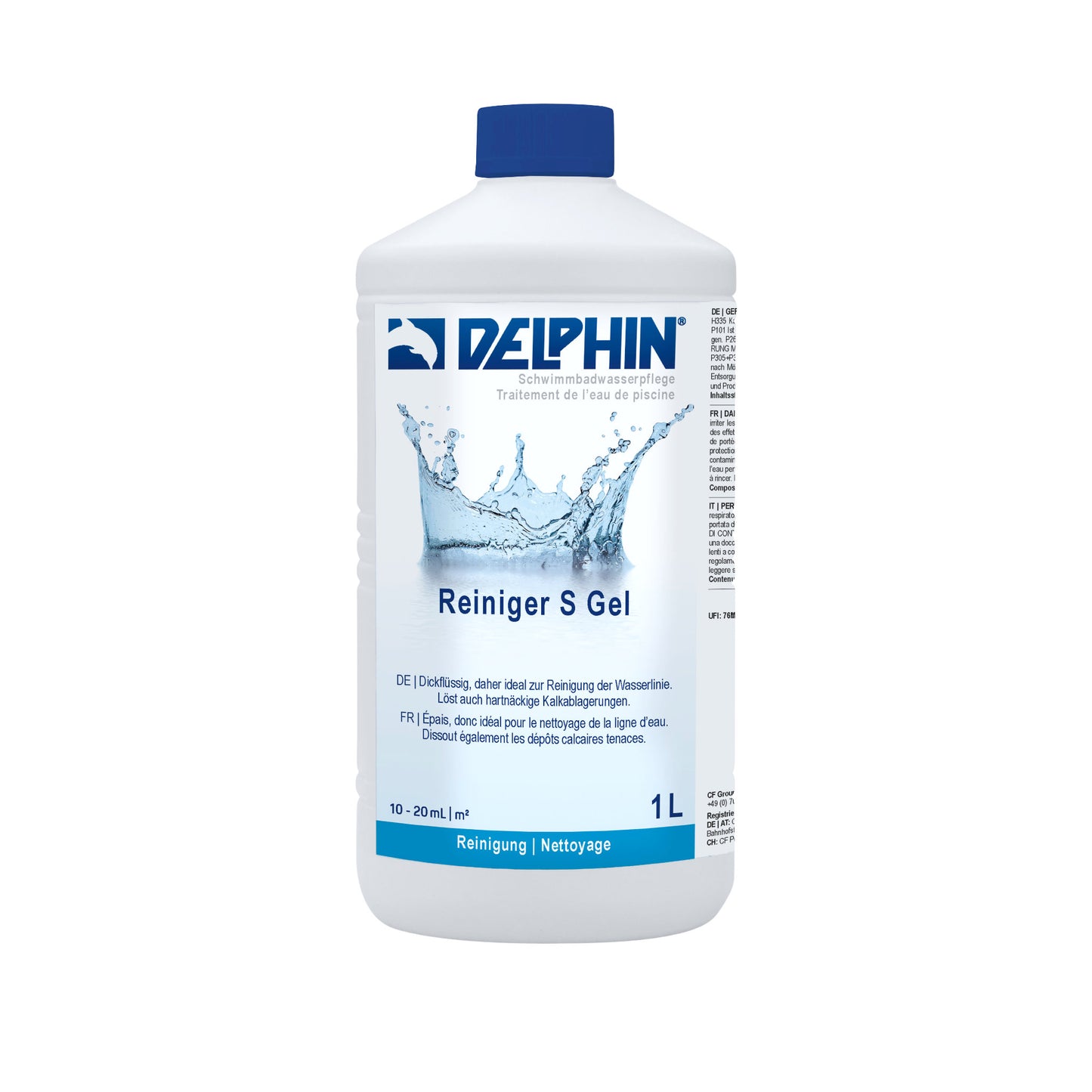 DELPHIN Reiniger S Gel - Kraftvoll gegen Kalk