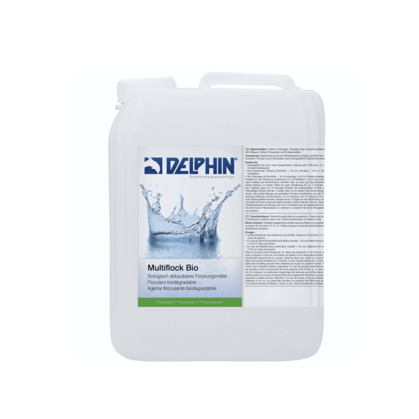 DELPHIN Multiflock Bio-Aluminiumfrei - gegen Sonnencreme im Wasser