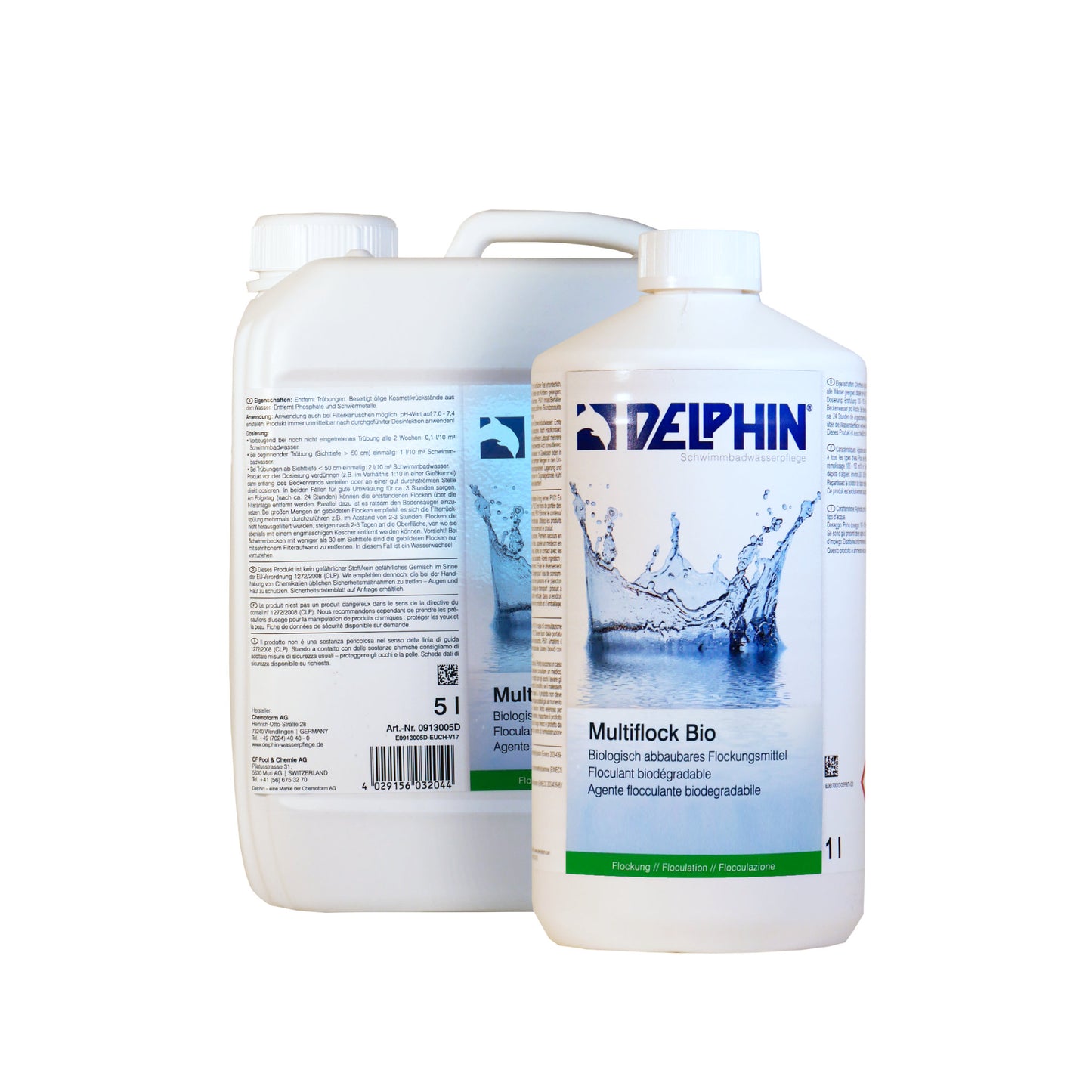DELPHIN Multiflock Bio-Aluminiumfrei - gegen Sonnencreme im Wasser