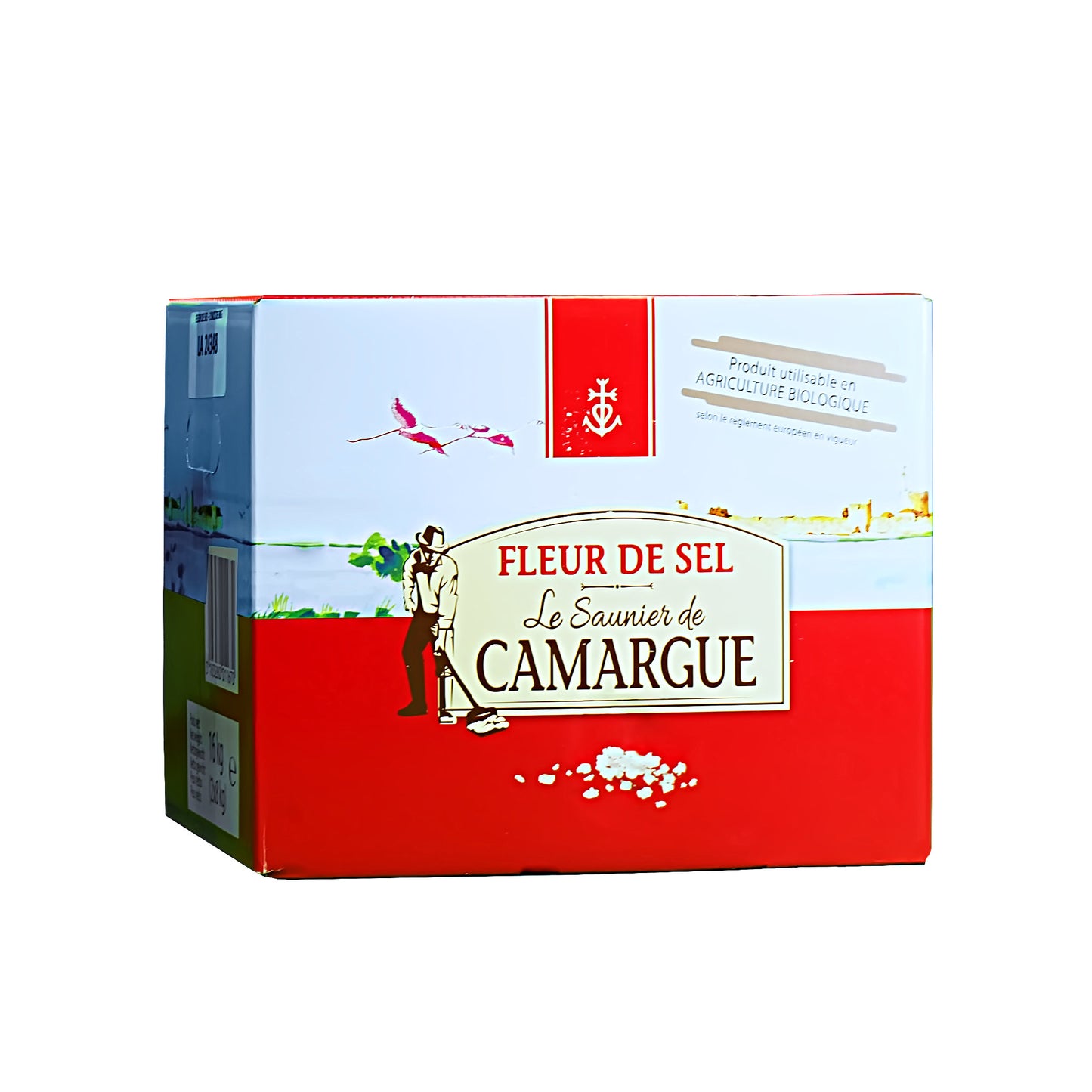 Fleur de Sel de Camargue – Reines Naturprodukt: 16kg Karton