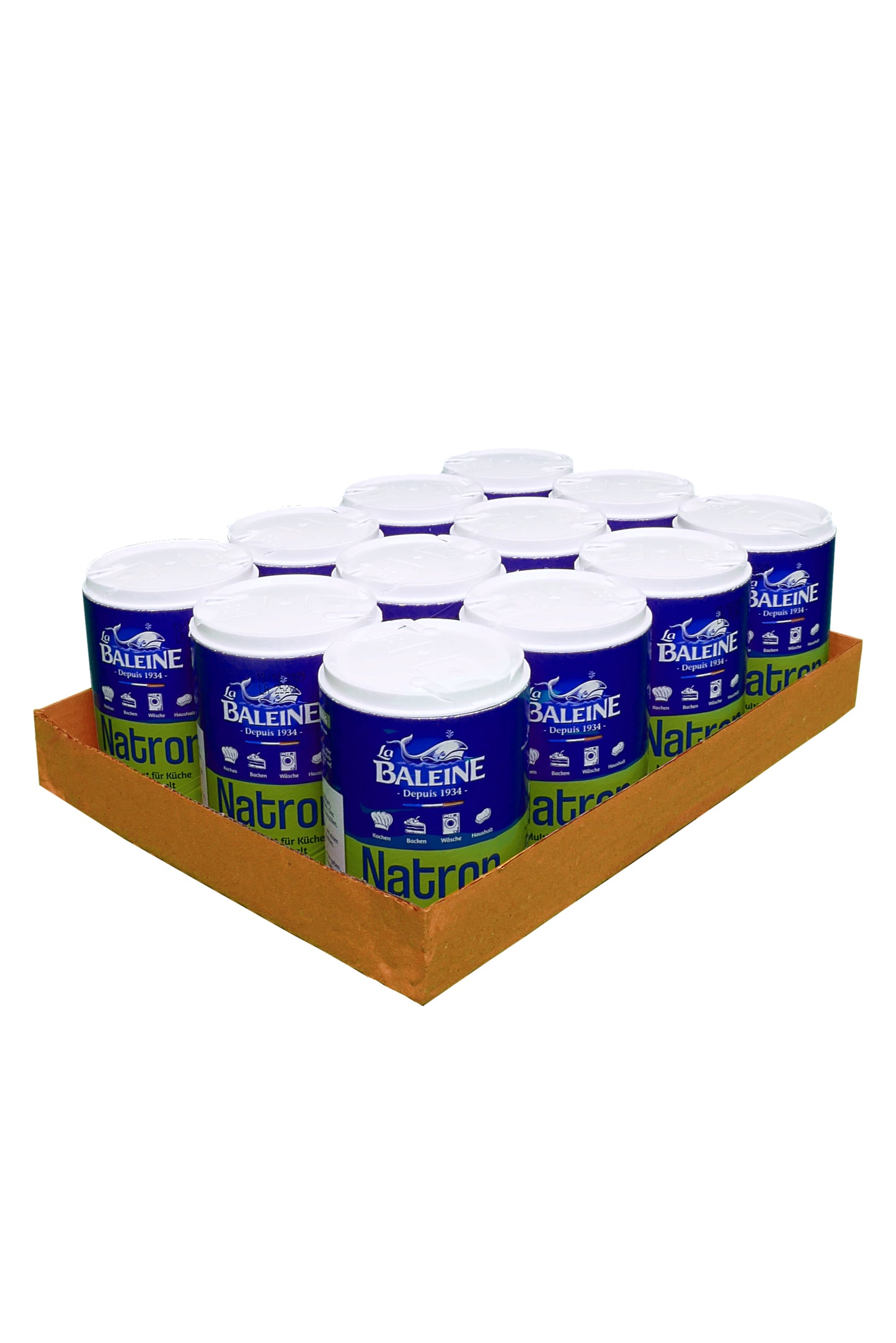 La Baleine Natron Streuer: 250g Dose