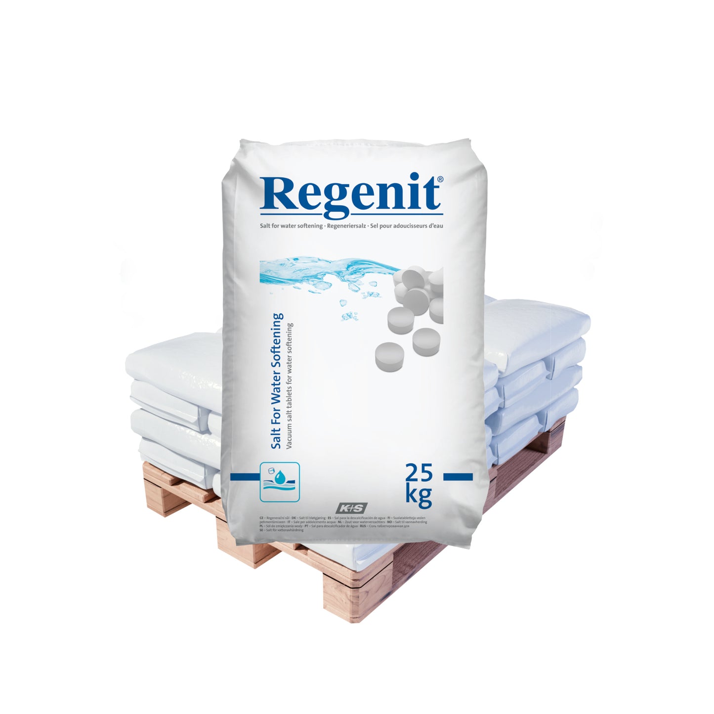 Regenit Regeneriersalz Tabletten: 25kg Sack | Palette