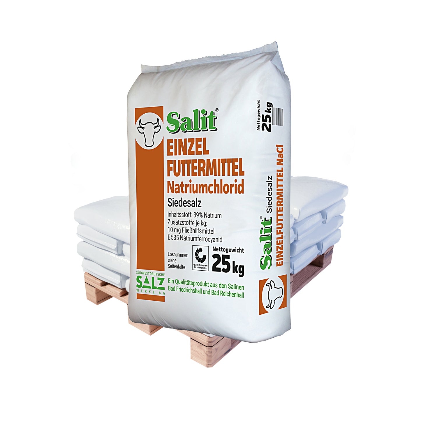 Salit Einzelfuttermittel – Siedesalz 0-1mm: 25kg Sack | Palette