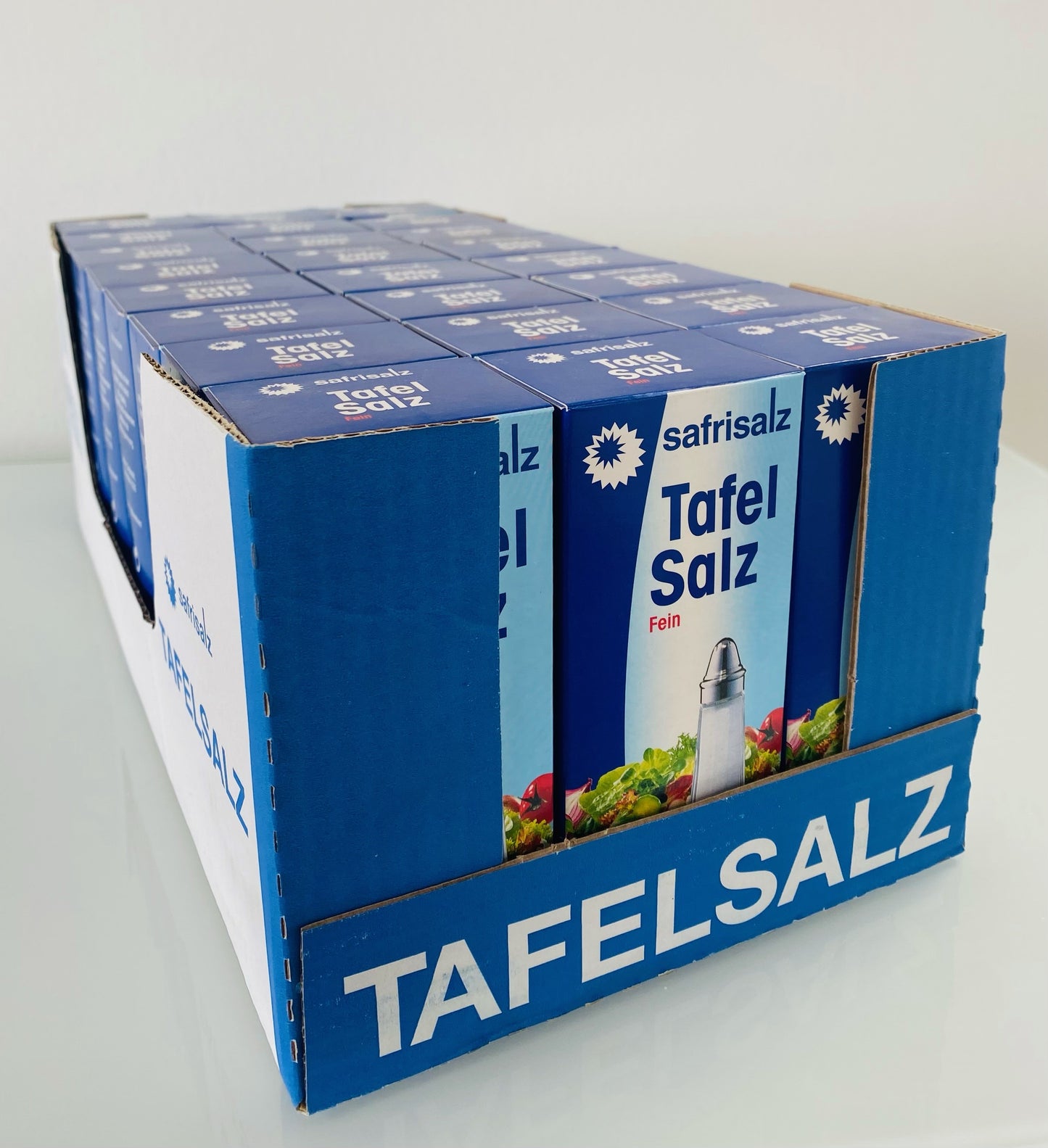 Speisesalz Safrisalz: fein - 24x 500g im Karton
