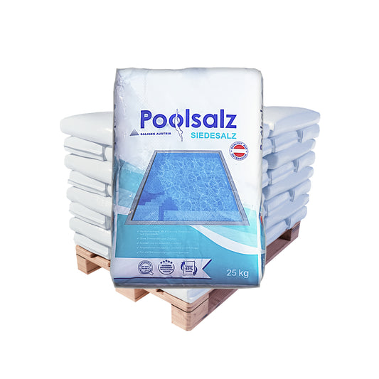 Salinen Austria Poolsalz: 25kg Sack | Palette - sofort verfügbar