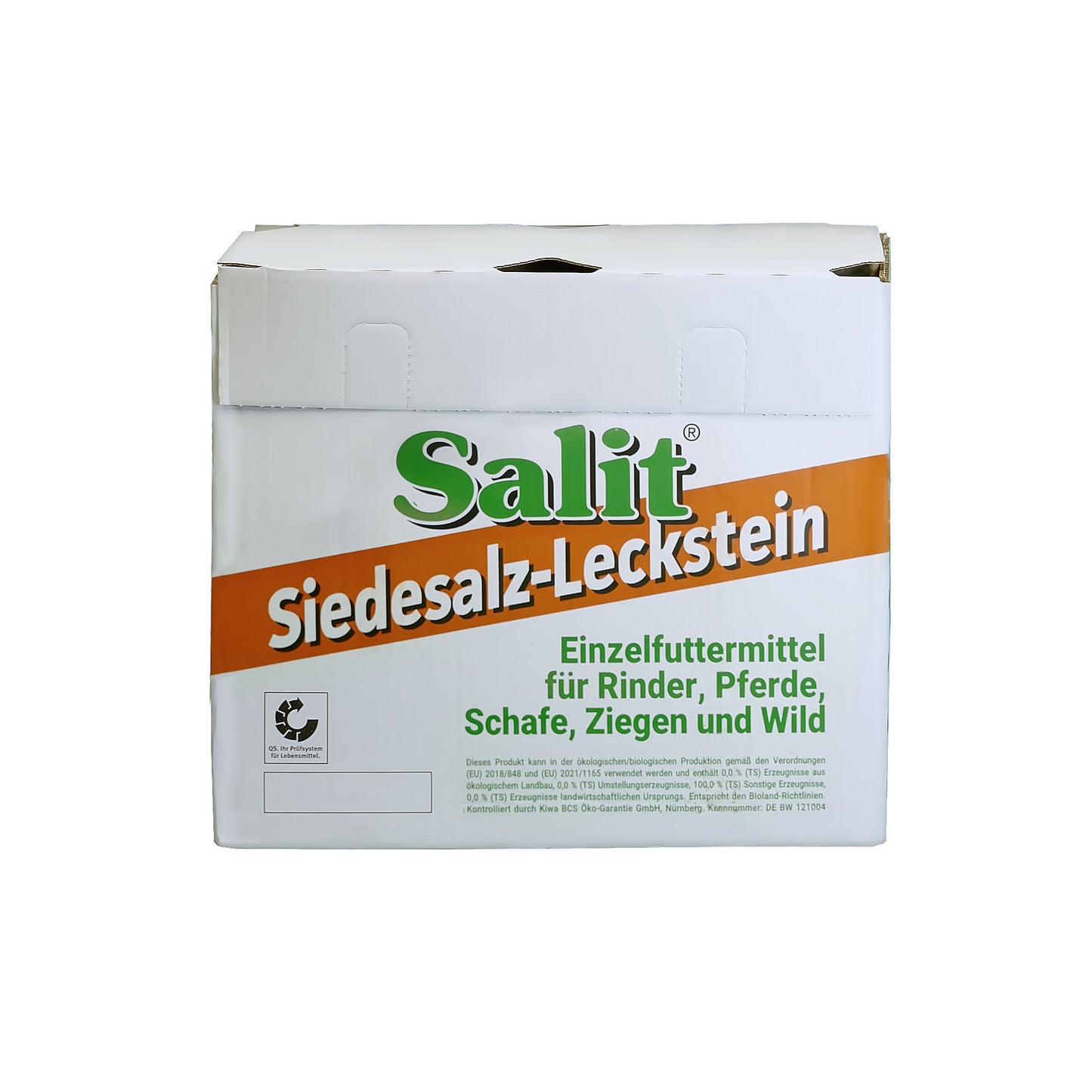 Salit Siedesalz-Leckstein: 5kg Stein | Karton | Palette