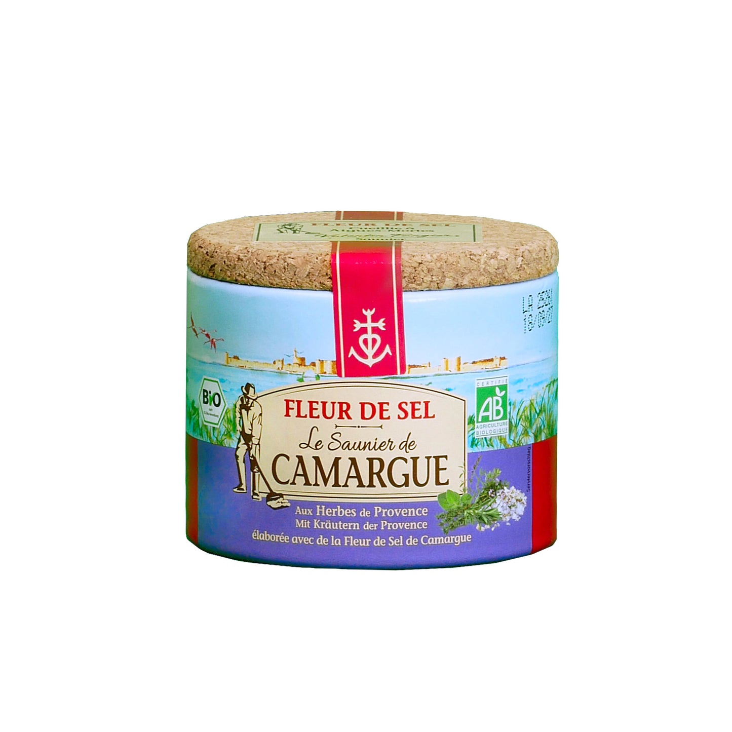 Fleur de Sel de Camargue – Kräutern aus der Provence: 125g Dose