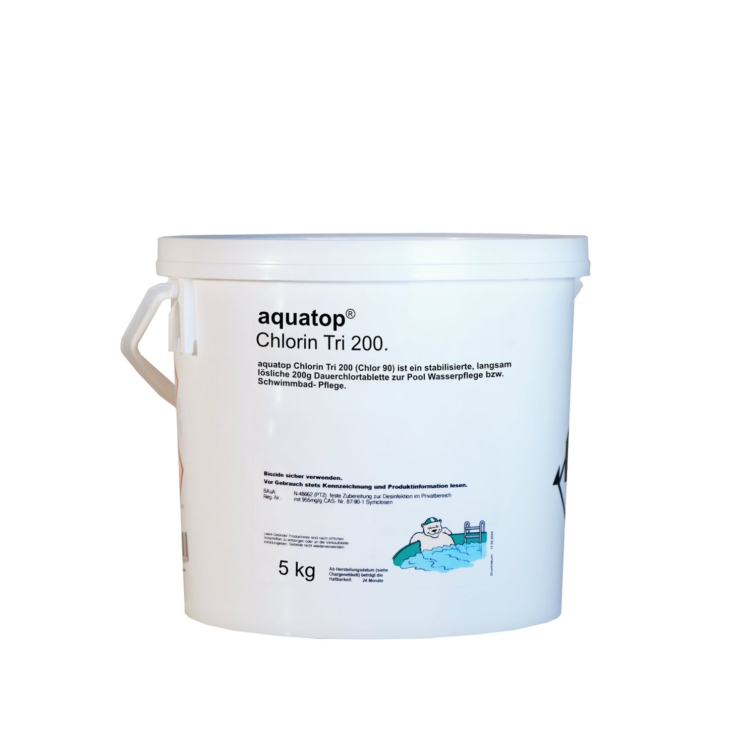 aquatop Chlorin Tri 200 - 200g Tabletten - langsam löslich