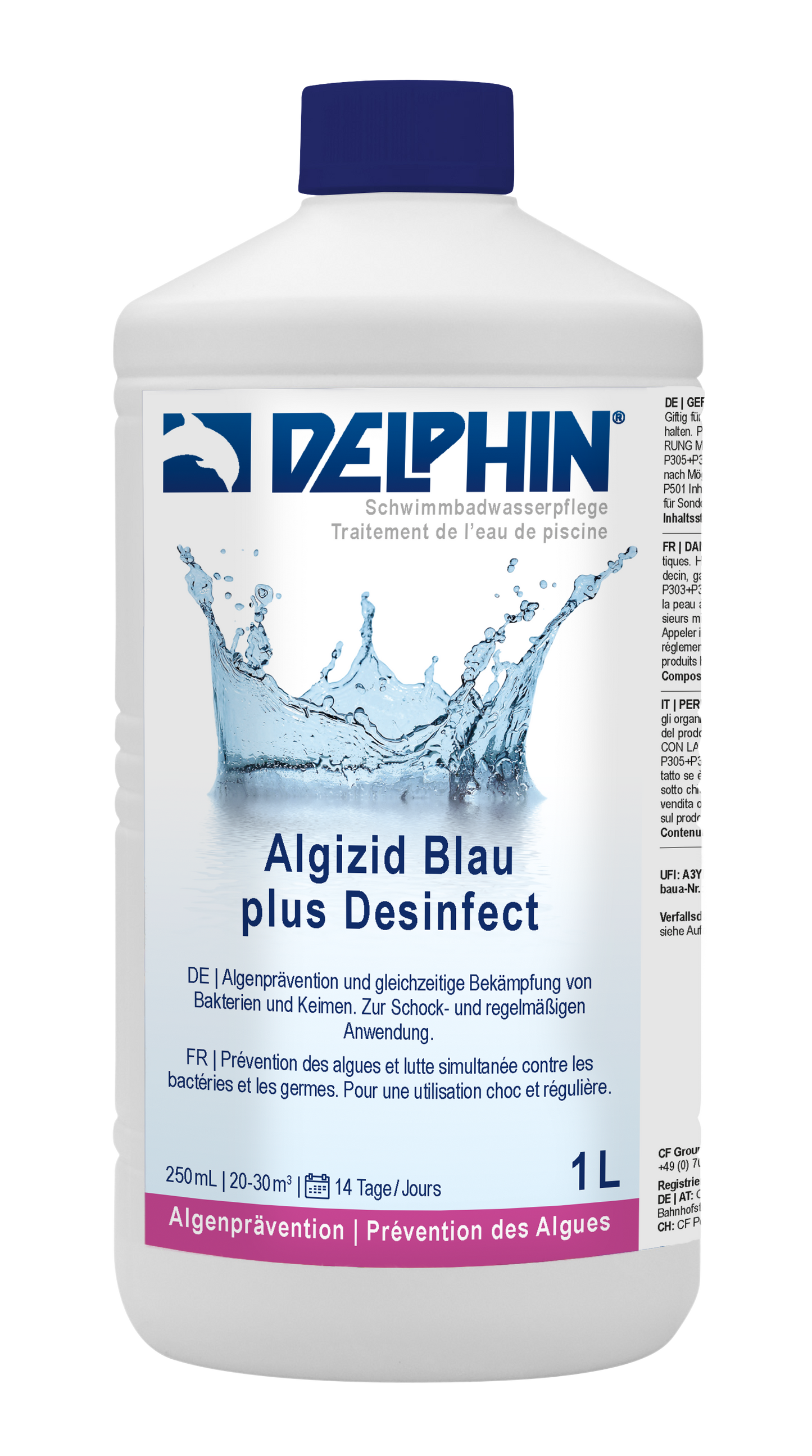 DELPHIN Algizid Blau plus Desinfect: 1L | 5L