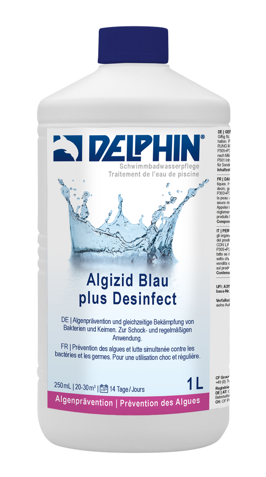DELPHIN Algizid Blau plus Desinfect: 1L | 5L