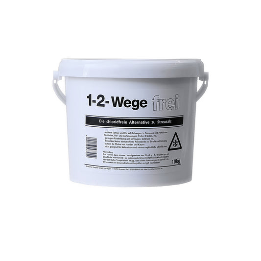 1-2 Wegefrei – Chloridfreies Streumittel Ammoniumsulfat: 10kg Eimer