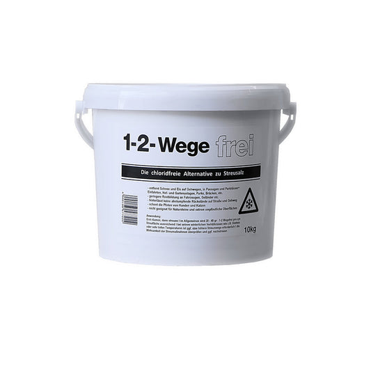 1-2 Wegefrei – Chloridfreies Streumittel Ammoniumsulfat: 10kg Eimer