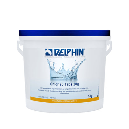 DELPHIN Chlor 90 Tabs 20g – langsamlöslich