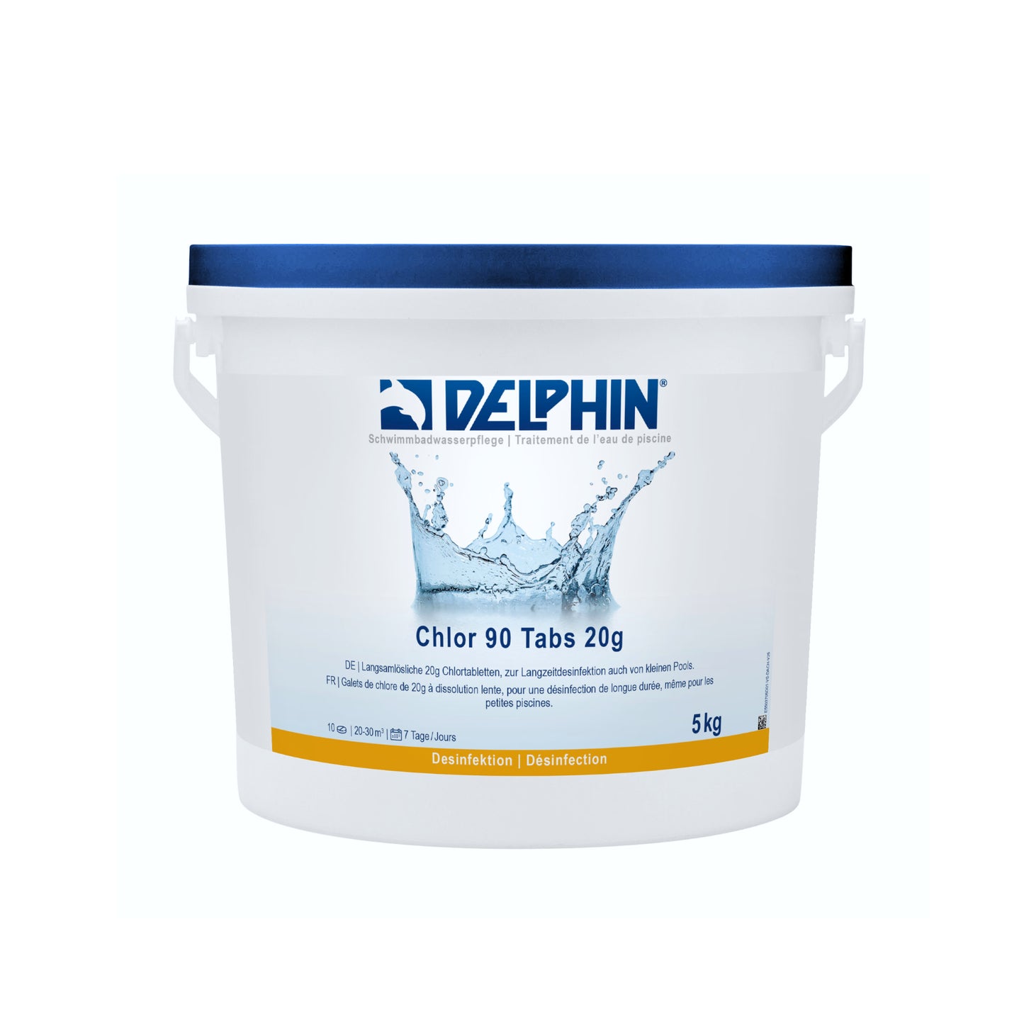DELPHIN Chlor 90 Tabs 20g – langsamlöslich