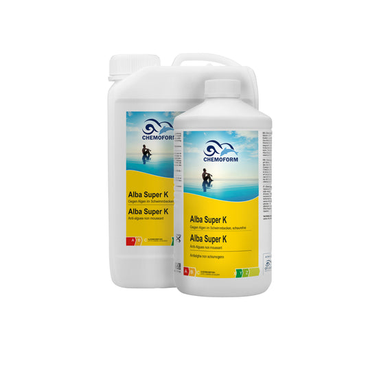 CHEMOFORM Alba Super K – schaumfreies Algizid zur Algen-Prophylaxe: 1l | 3l