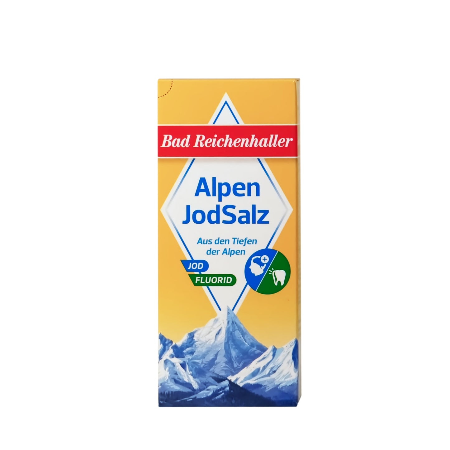 Bad Reichenhaller Alpensalz: Mit Jod und Fluorid - 24x500g im Karton