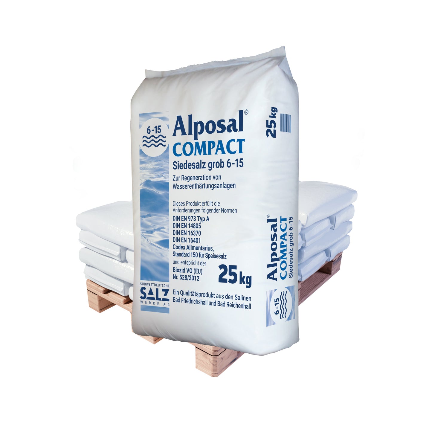 ALPOSAL Compact (6-15mm): 25kg Sack | Palette