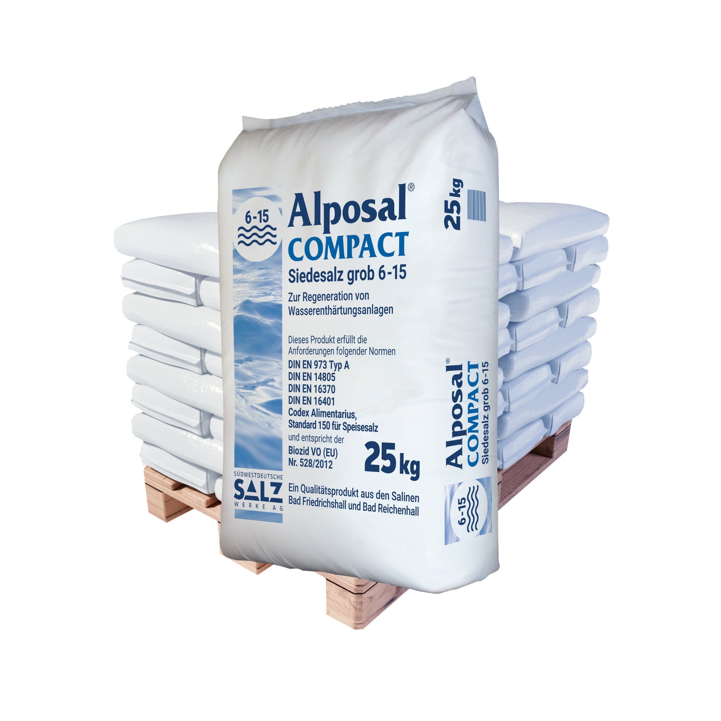 ALPOSAL Compact (6-15mm): 25kg Sack | Palette