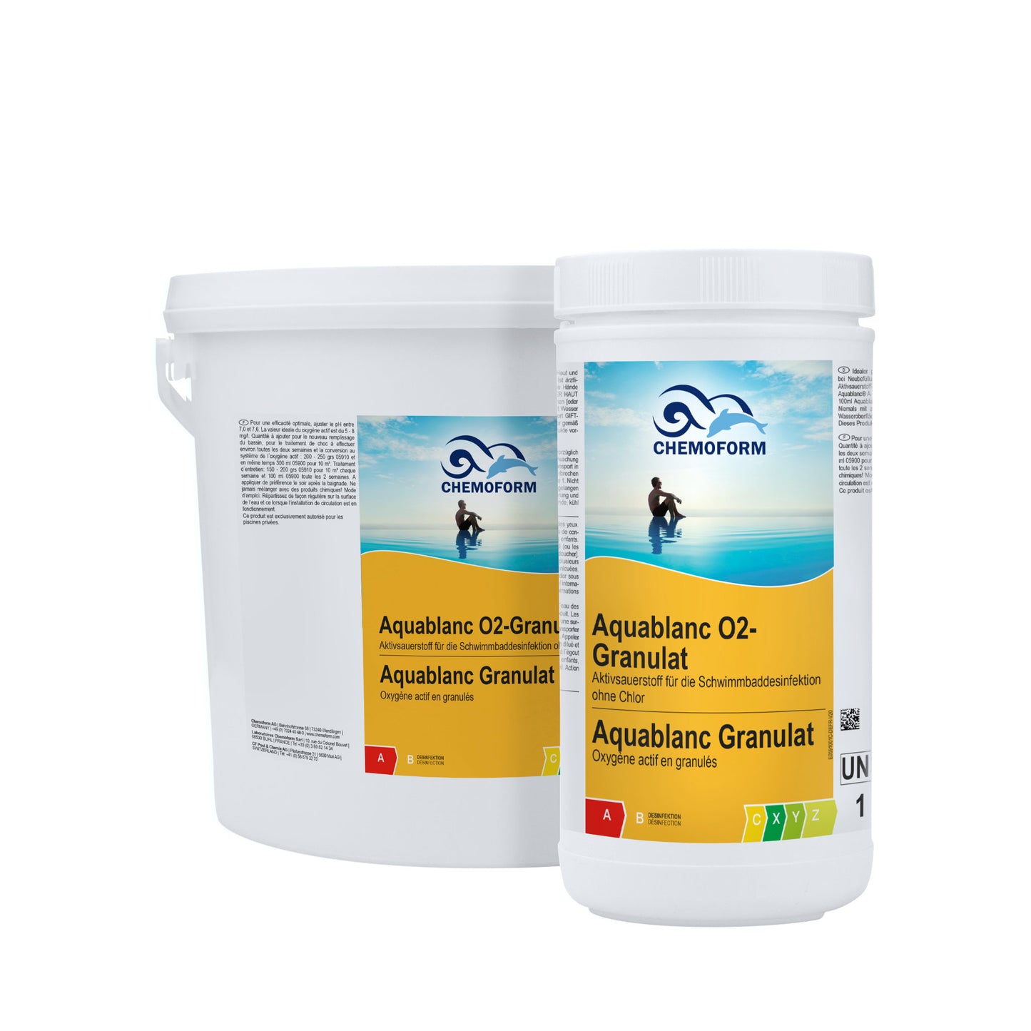 CHEMOFORM Aquablanc O2 Granulat – Desinfektion ohne Chlor
