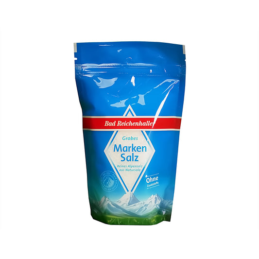 Bad Reichenhaller – grobes reines Alpensalz: 500g Beutel