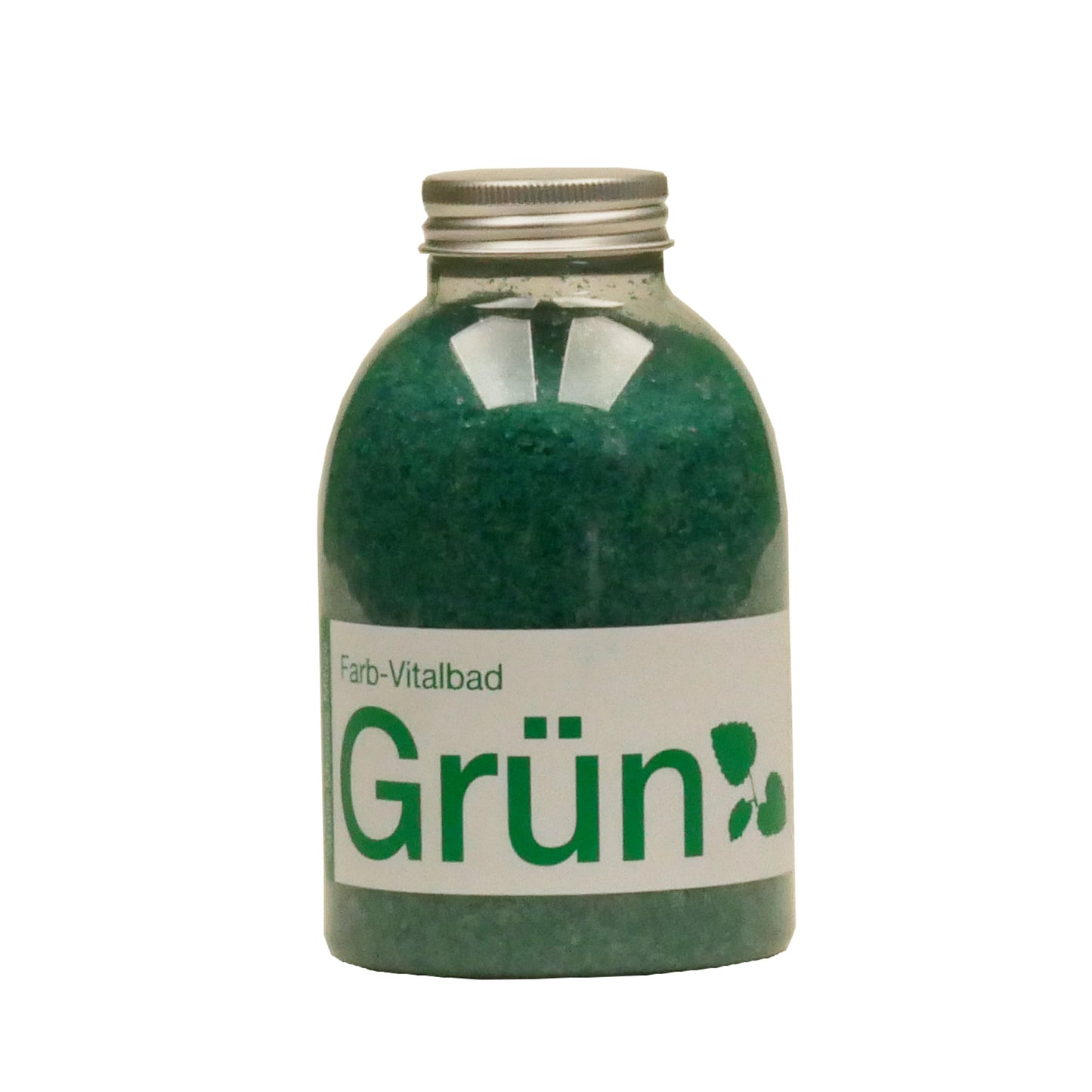 Badesalz Farb-Vitalbad – Grün: 500g Flasche