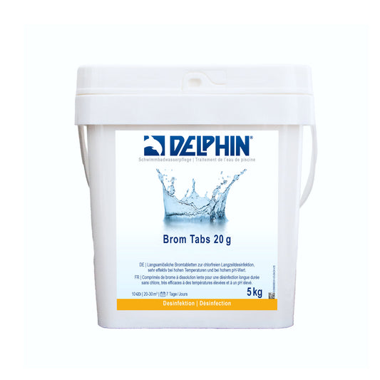 DELPHIN Brom Tabs (je 20g) - chlorfreie Poolpflege