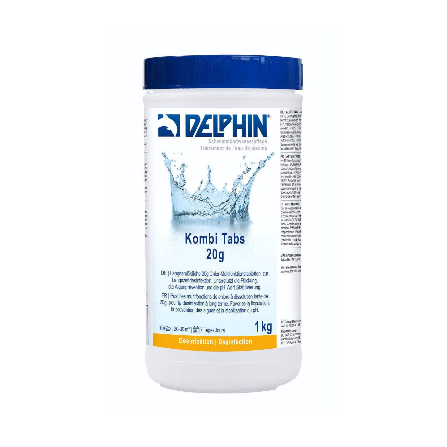 DELPHIN Kombi Tabs - 20g Tabletten - langsam löslich