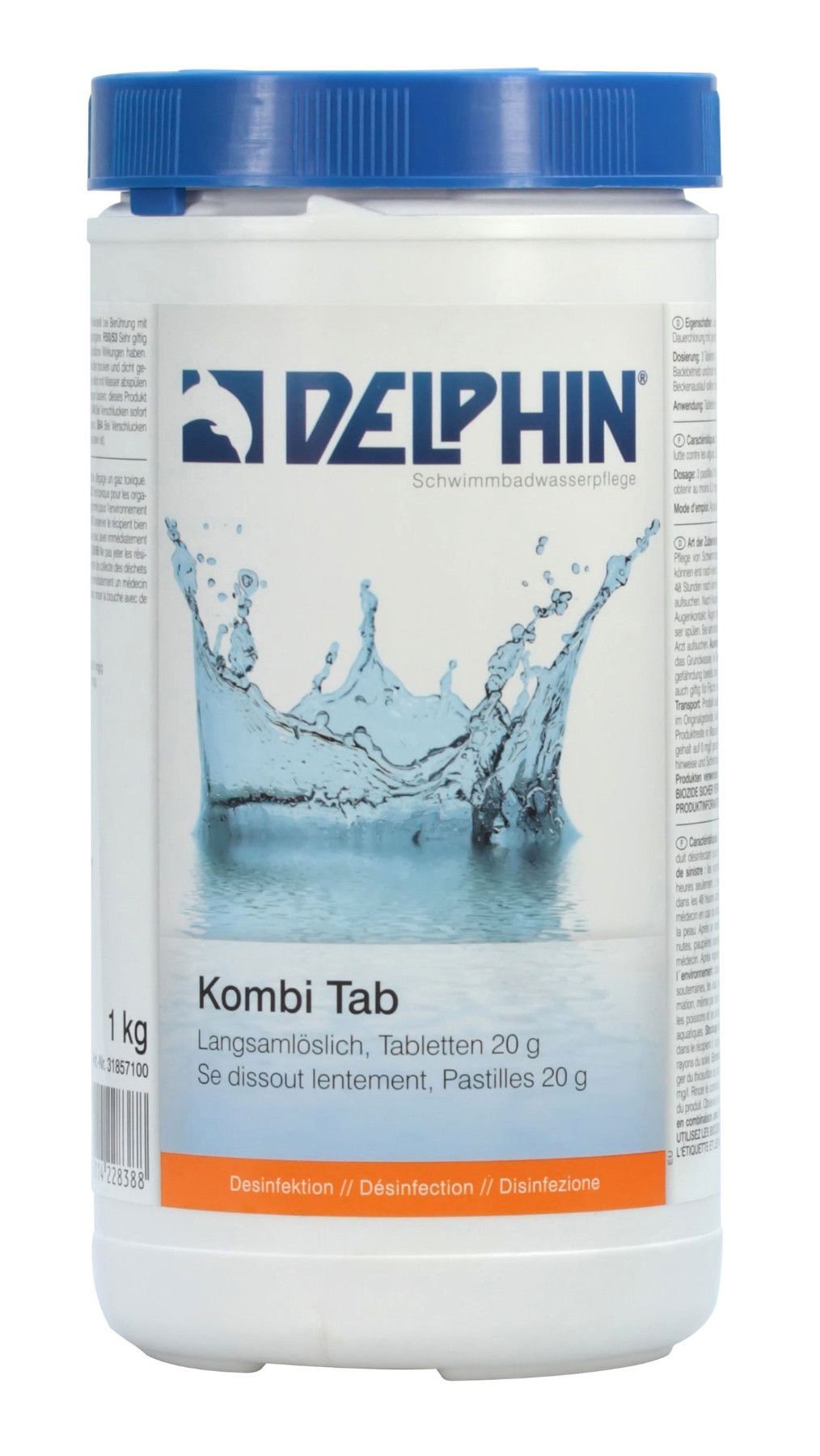 DELPHIN® Kombi Tab, Tabletten á 20g – Salzkontor Kurpfalz GmbH