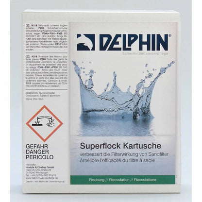 DELPHIN® Superflock Kartuschen, 8x125g, Karton