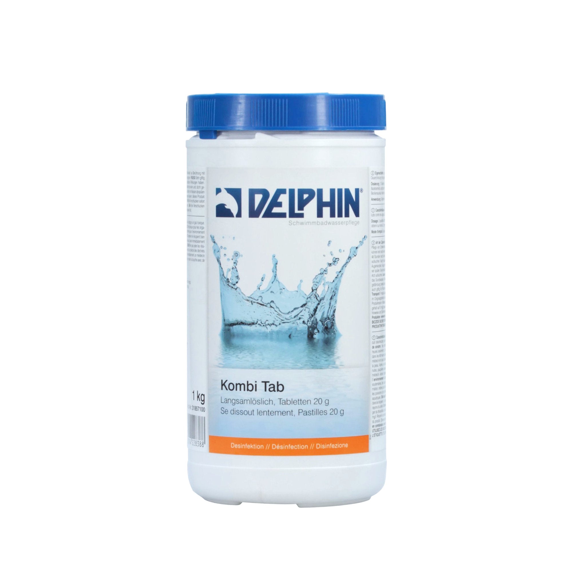 DELPHIN Kombi Tabs - 20g Tabletten - langsamlöslich – Salzkontor ...