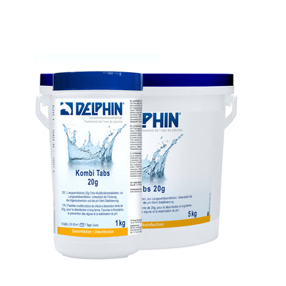 DELPHIN Kombi Tabs - 20g Tabletten - langsam löslich