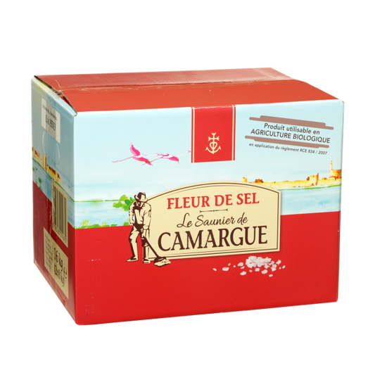 Fleur de Sel; aus der Camargue; 2 x 8kg Beutel, im Karton