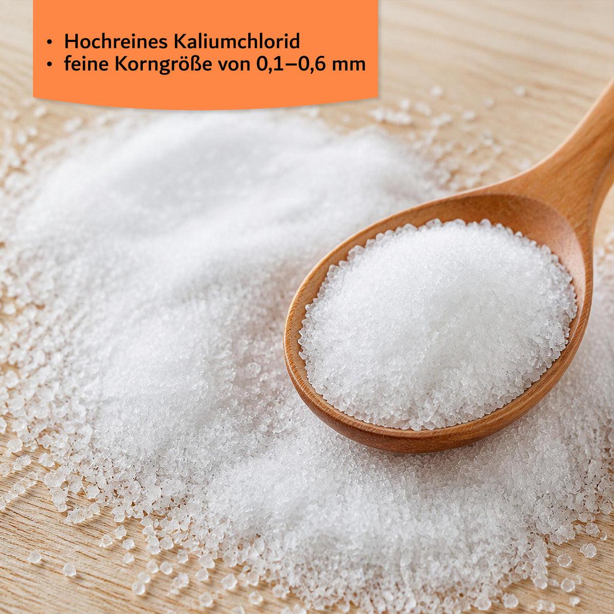 Kaliumchlorid FCC - E508: 3kg | 5kg | 10kg Eimer