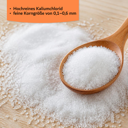 Kaliumchlorid FCC - E508: 3kg | 5kg | 10kg Eimer