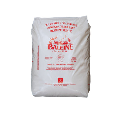 La Baleine Meersalz – grob - mit/ohne Trennmittel: 25kg Sack | Palette