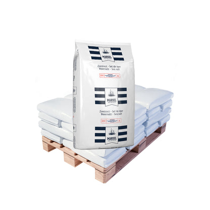MARSEL Meersalz 0,2-0,8mm fein - mit Trennmittel: 15kg Sack | Palette
