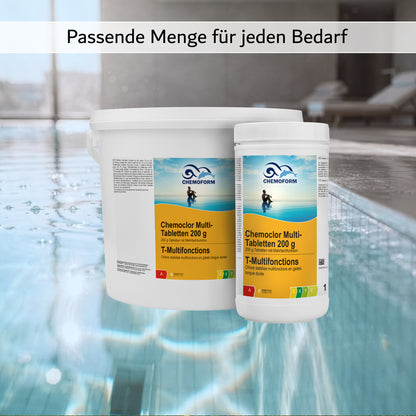 CHEMOFORM Chemoclor Multifunktionstabletten 200g: 1 kg | 5kg